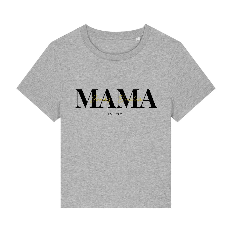 MAMA + Kids - Bio Damen Shirt *personalisierbar*