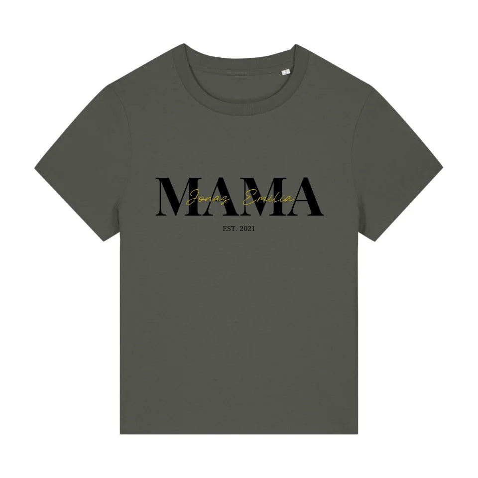 MAMA + Kids - Bio Damen Shirt *personalisierbar*