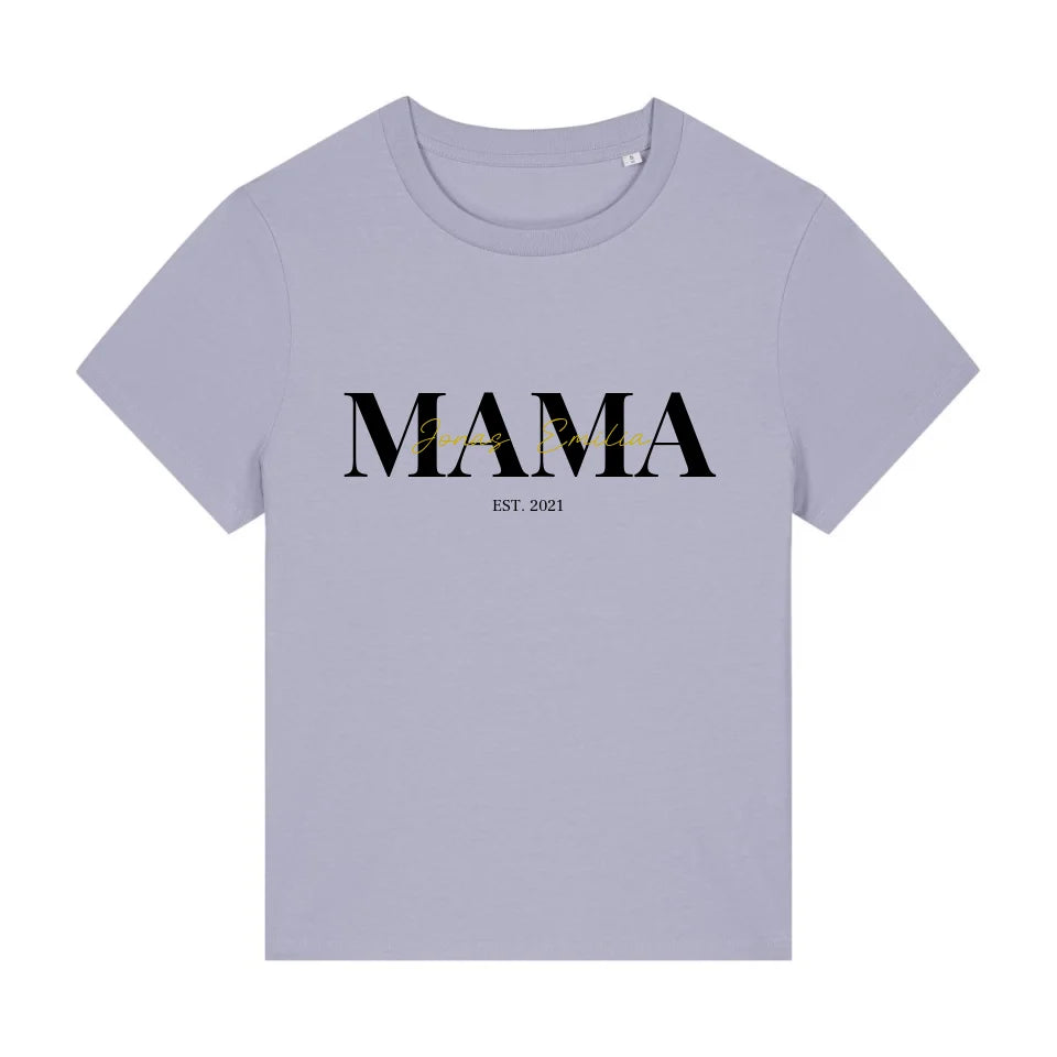 MAMA + Kids - Bio Damen Shirt *personalisierbar*