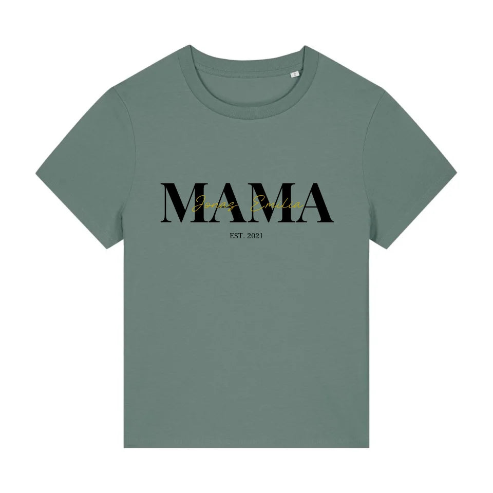 MAMA + Kids - Bio Damen Shirt *personalisierbar*