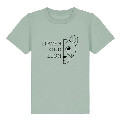 Löwen Kind - Bio Kinder Shirt *personalisierbar (mit Namen)*