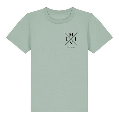 Mini Minimal - Bio Kinder Shirt *personalisierbar* Mini Creator Shirt 2.0 ST ST Aloe