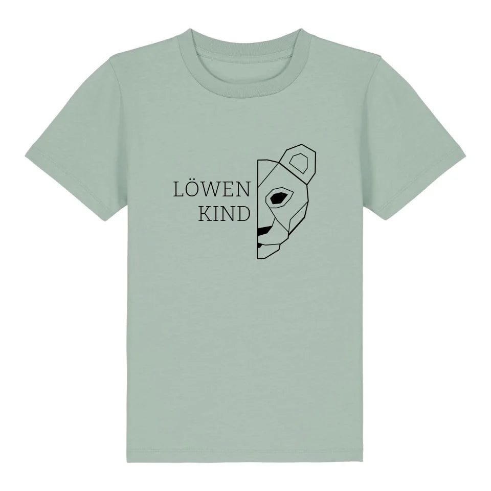 Löwen Kind - Bio Kinder Shirt *personalisierbar (ohne Namen)*