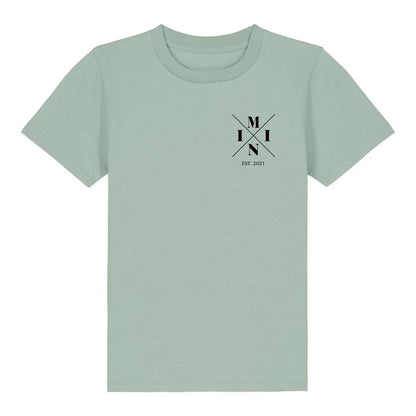 Mini Minimal + Symbole - Bio Kinder Shirt *personalisierbar* Mini Creator Shirt 2.0 ST ST Aloe