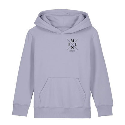 Mini Minimal + Symbole - Bio Kinder Hoodie *personalisierbar* Mini Cruiser Hoodie 2.0 ST ST Lavender