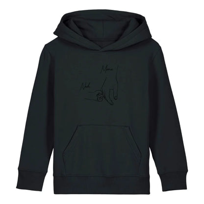 Hold my hand Mom - Bio Kinder Hoodie *personalisierbar* Mini Cruiser Hoodie 2.0 ST ST Black