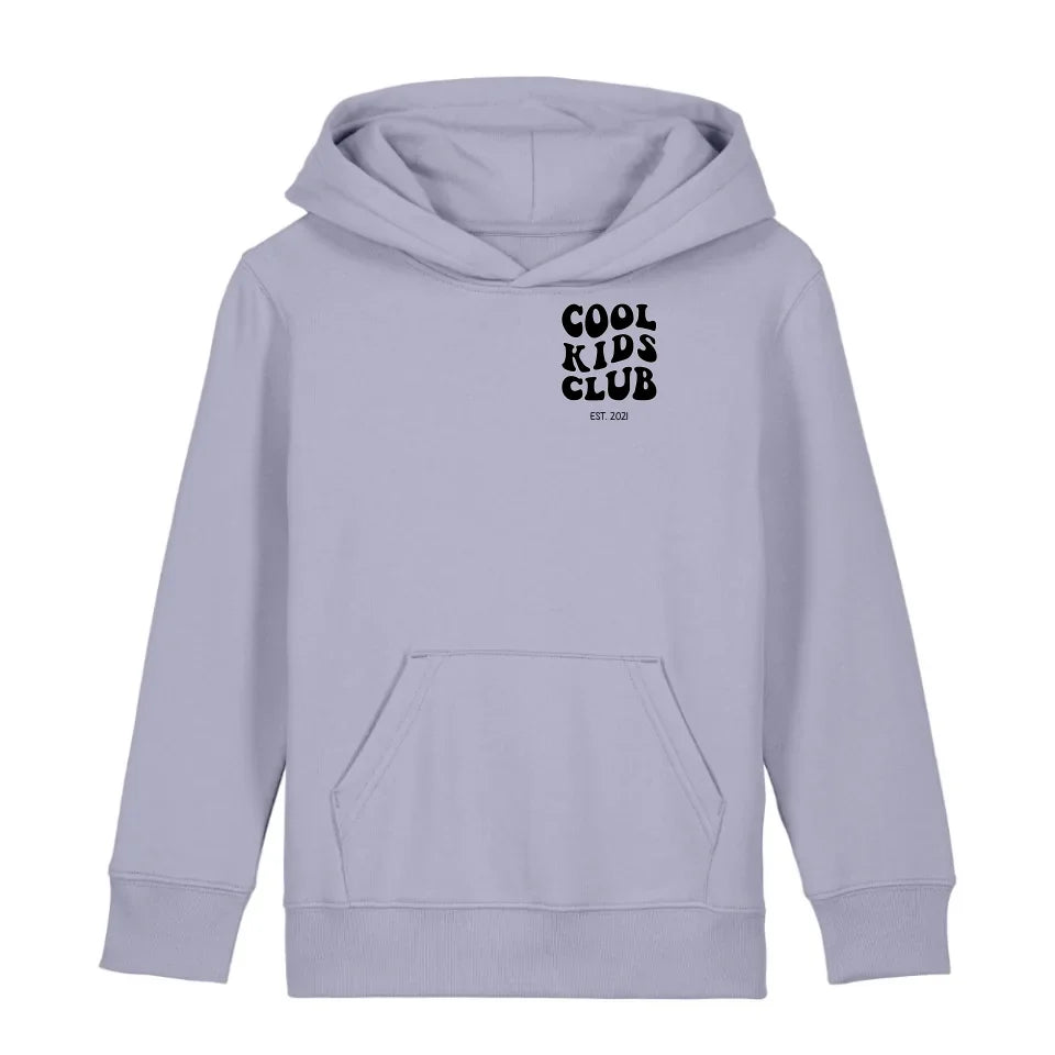 Cool Kids Club - Bio Kinder Hoodie *personalisierbar* Mini Cruiser Hoodie 2.0 ST ST Lavender