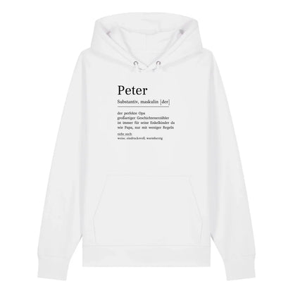 Opa Definition - Bio Unisex Hoodie *personalisierbar*