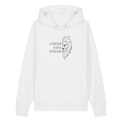 Löwen Papa - Bio Unisex Hoodie *personalisierbar (mit Namen)*