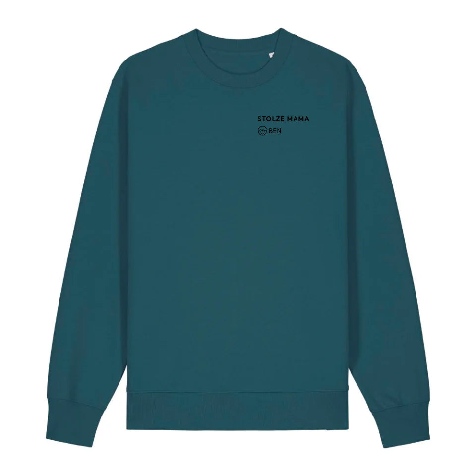 Stolze Mama - Bio Unisex Sweatshirt *personalisierbar* Changer Sweatshirt 2.0 ST ST Stargazer