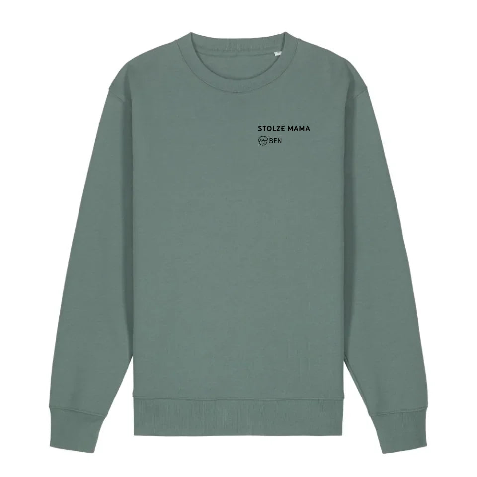 Stolze Mama - Bio Unisex Sweatshirt *personalisierbar* Changer Sweatshirt 2.0 ST ST Green-Bay