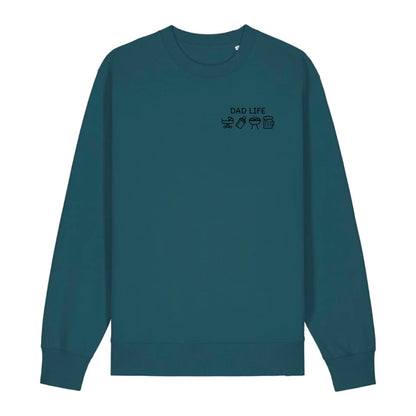 Dad Life Symbole - Bio Unisex Sweatshirt *personalisierbar* Changer Sweatshirt 2.0 ST ST Stargazer
