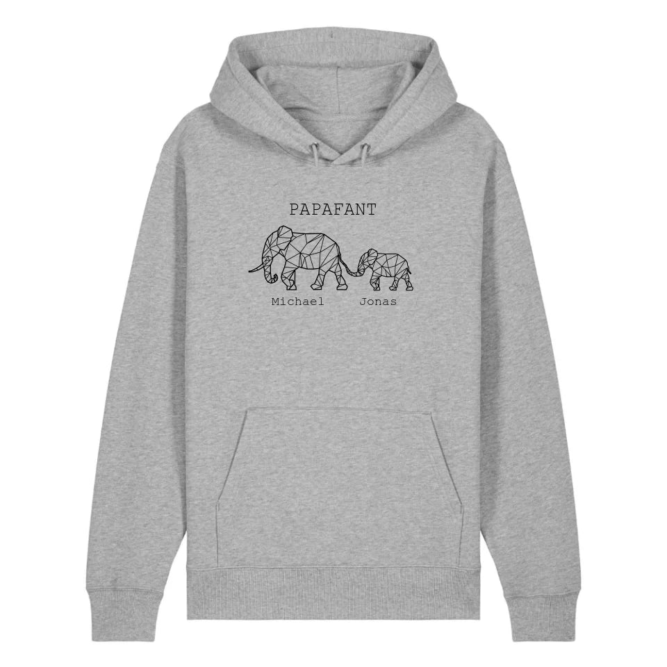 Papafant - Bio Unisex Hoodie *personalisierbar*