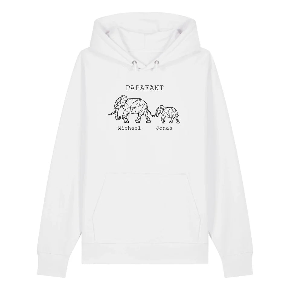 Papafant - Bio Unisex Hoodie *personalisierbar*