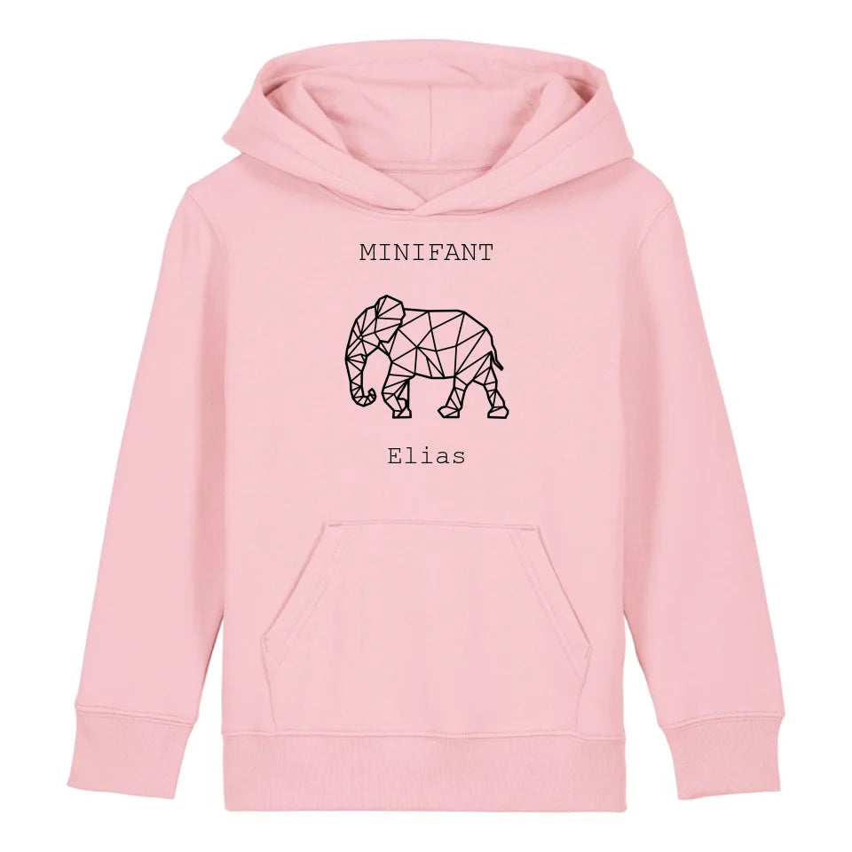 Minifant - Bio Kinder Hoodie *personalisierbar*