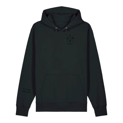 Dad/Mom Minimal Symbole + Ärmel - Bio Unisex Hoodie *personalisierbar* Cruiser Hoodie 2.0 ST ST Black