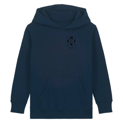 Mini Minimal + Symbole - Bio Kinder Hoodie *personalisierbar* Mini Cruiser Hoodie 2.0 ST ST French-Navy