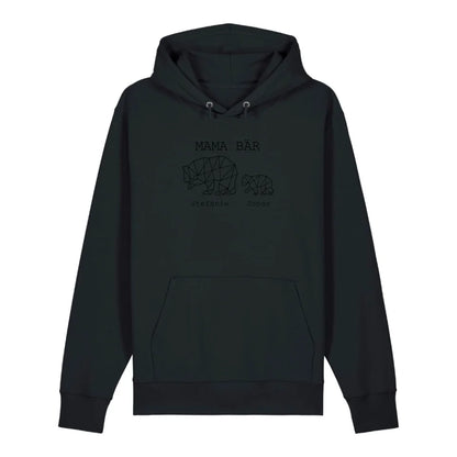 Mama Bär - Bio Unisex Hoodie *personalisierbar (1-4 Kinder mit Namen)*