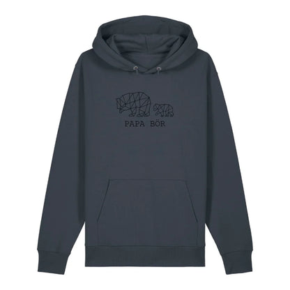 Papa Bör - Bio Unisex Hoodie *personalisierbar (1-4 Kinder ohne Namen)*