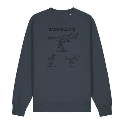 Mamasaurus - Bio Unisex Sweatshirt *personalisierbar (mit Namen)*