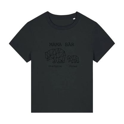 Mama Bär - Bio Damen Shirt *personalisierbar (1-4 Kinder mit Namen)*