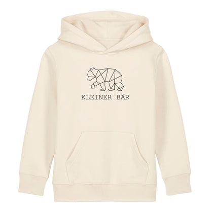 Kleiner Bär - Bio Kinder Hoodie *personalisierbar (ohne Namen)*