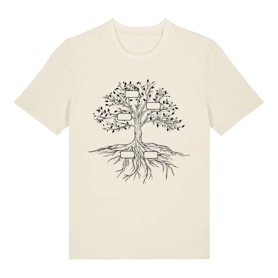 Family Tree  - Bio Herren Shirt *personalisierbar*