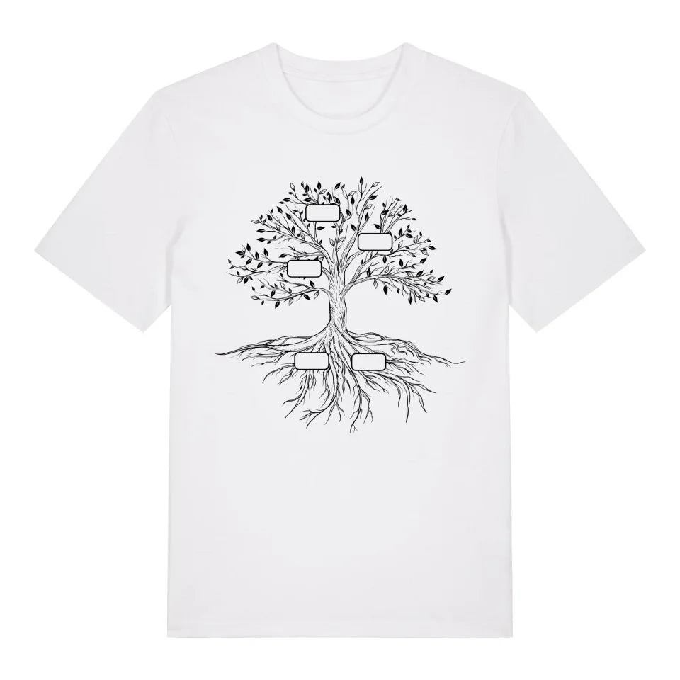 Family Tree  - Bio Herren Shirt *personalisierbar*