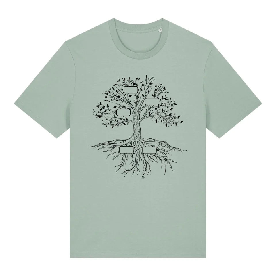 Family Tree  - Bio Herren Shirt *personalisierbar*