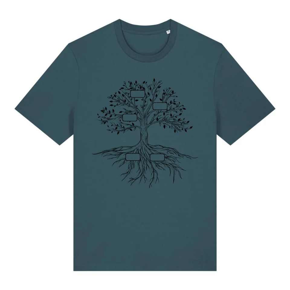 Family Tree  - Bio Herren Shirt *personalisierbar*