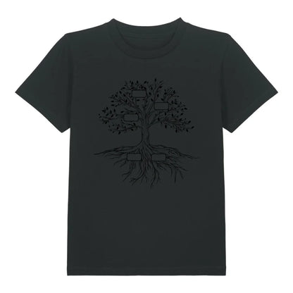 Family Tree - Bio Kinder Shirt *personalisierbar* Mini Creator Shirt 2.0 ST ST Black