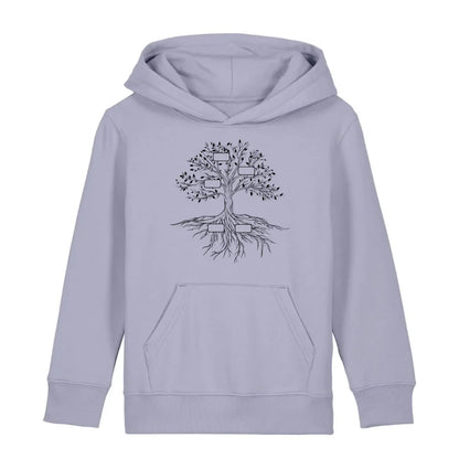 Family Tree - Bio Kinder Hoodie *personalisierbar* Mini Cruiser Hoodie 2.0 ST ST Lavender