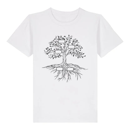 Family Tree - Bio Kinder Shirt *personalisierbar* Mini Creator Shirt 2.0 ST ST White