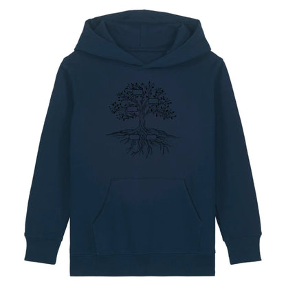 Family Tree - Bio Kinder Hoodie *personalisierbar* Mini Cruiser Hoodie 2.0 ST ST French-Navy