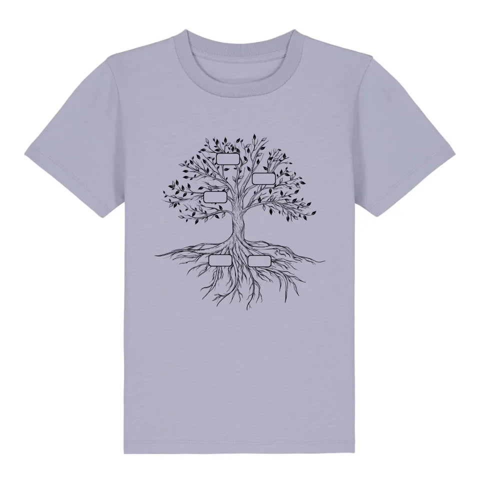 Family Tree - Bio Kinder Shirt *personalisierbar*