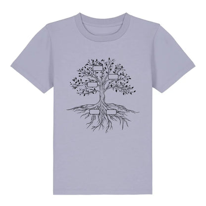 Family Tree - Bio Kinder Shirt *personalisierbar*