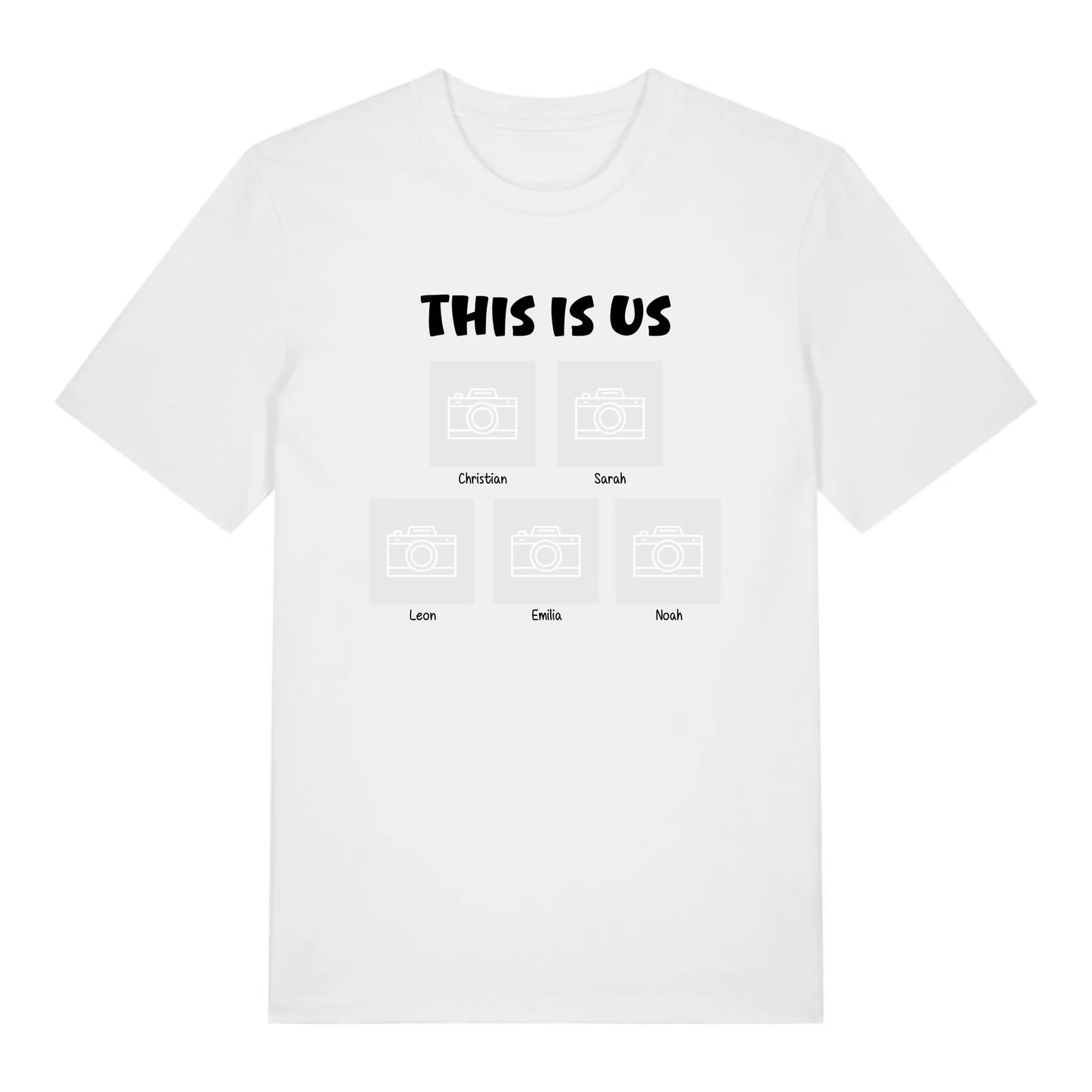 This is us - Bio Herren Shirt *personalisierbar*