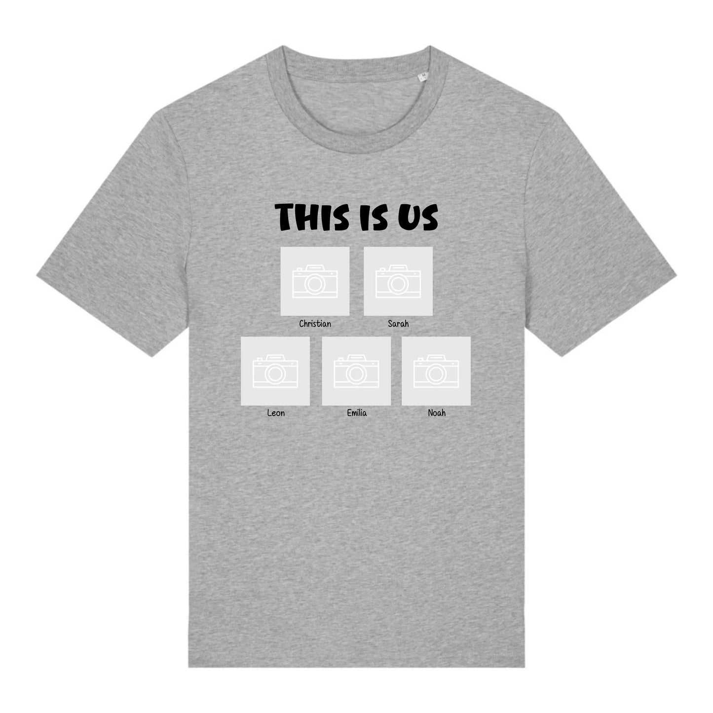 This is us - Bio Herren Shirt *personalisierbar*