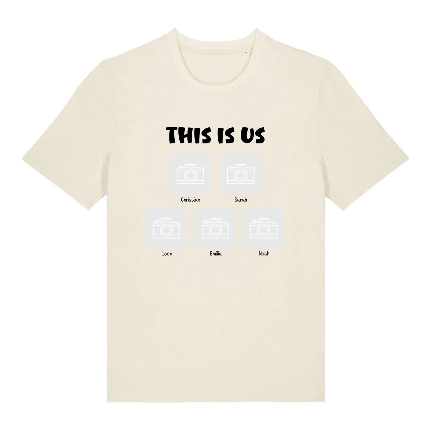 This is us - Bio Herren Shirt *personalisierbar*