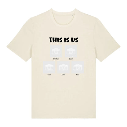 This is us - Bio Herren Shirt *personalisierbar*