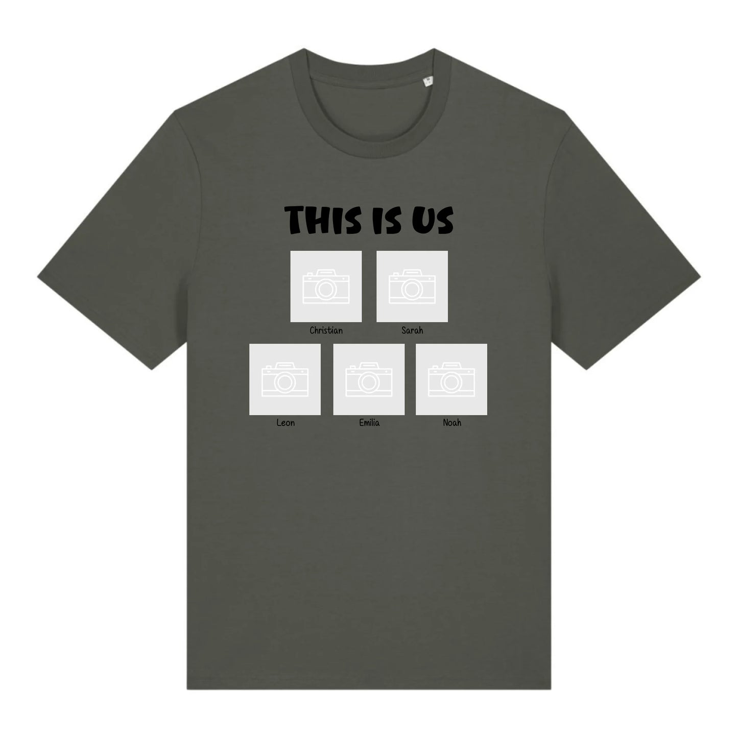 This is us - Bio Herren Shirt *personalisierbar*