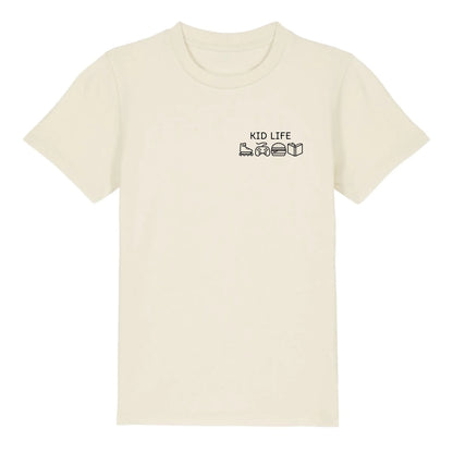 Kid Life Symbole - Bio Kinder Shirt *personalisierbar* Mini Creator Shirt 2.0 ST ST Natural-Raw