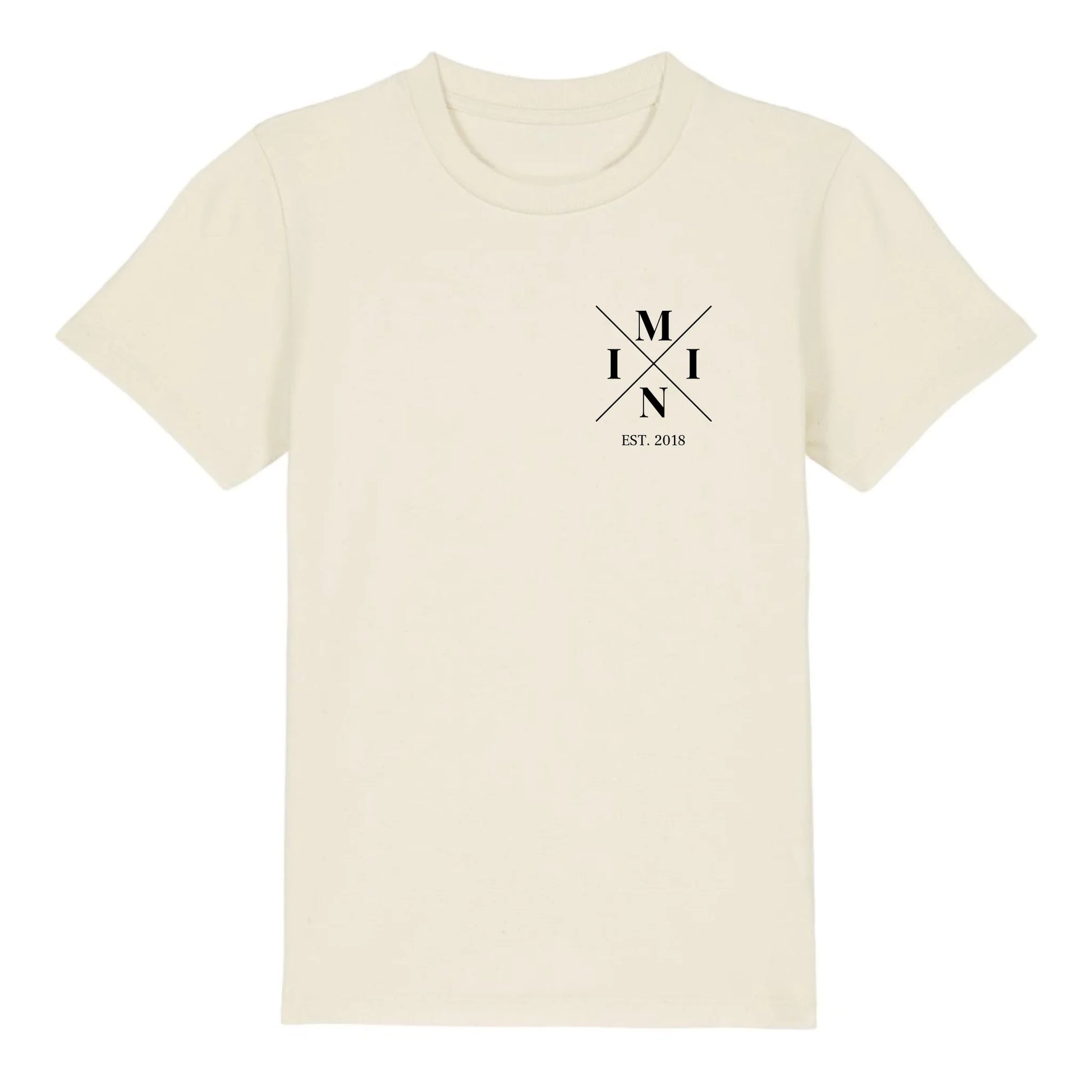 Mini Minimal - Bio Kinder Shirt *personalisierbar* Mini Creator Shirt 2.0 ST ST Natural-Raw