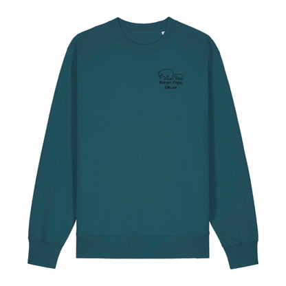 Bären Papa klein - Bio Unisex Sweatshirt *personalisierbar* Changer Sweatshirt 2.0 ST ST Stargazer