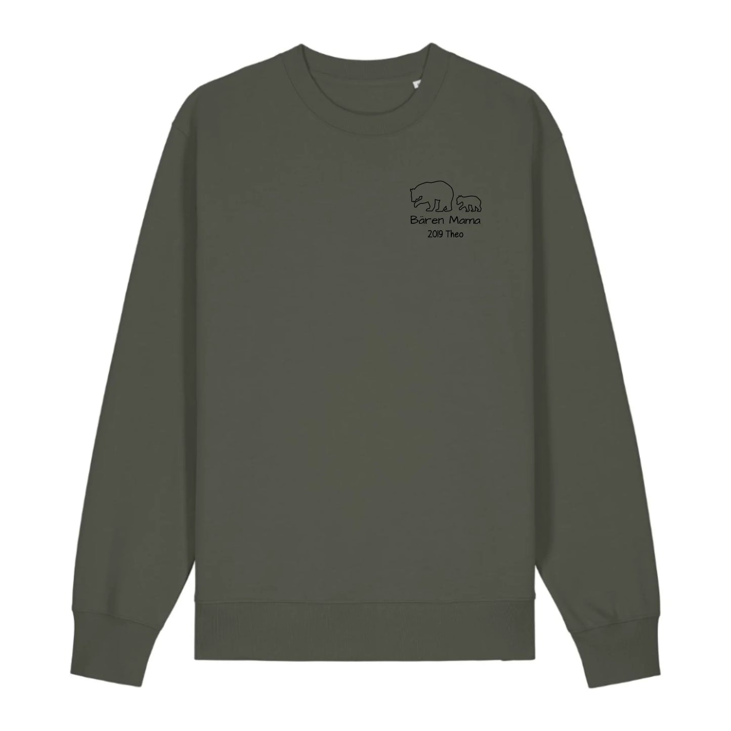 Bären Mama - Bio Unisex Sweatshirt *personalisierbar*