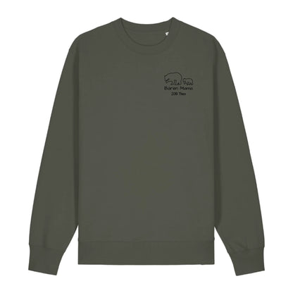 Bären Mama - Bio Unisex Sweatshirt *personalisierbar*