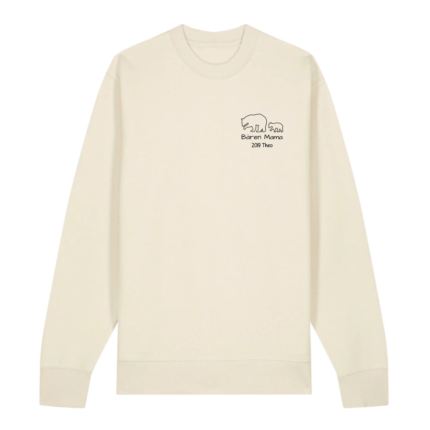 Bären Mama - Bio Unisex Sweatshirt *personalisierbar*