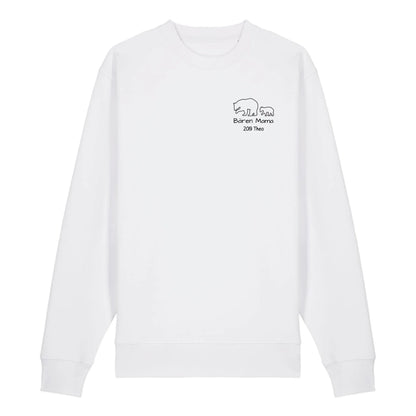 Bären Mama - Bio Unisex Sweatshirt *personalisierbar*