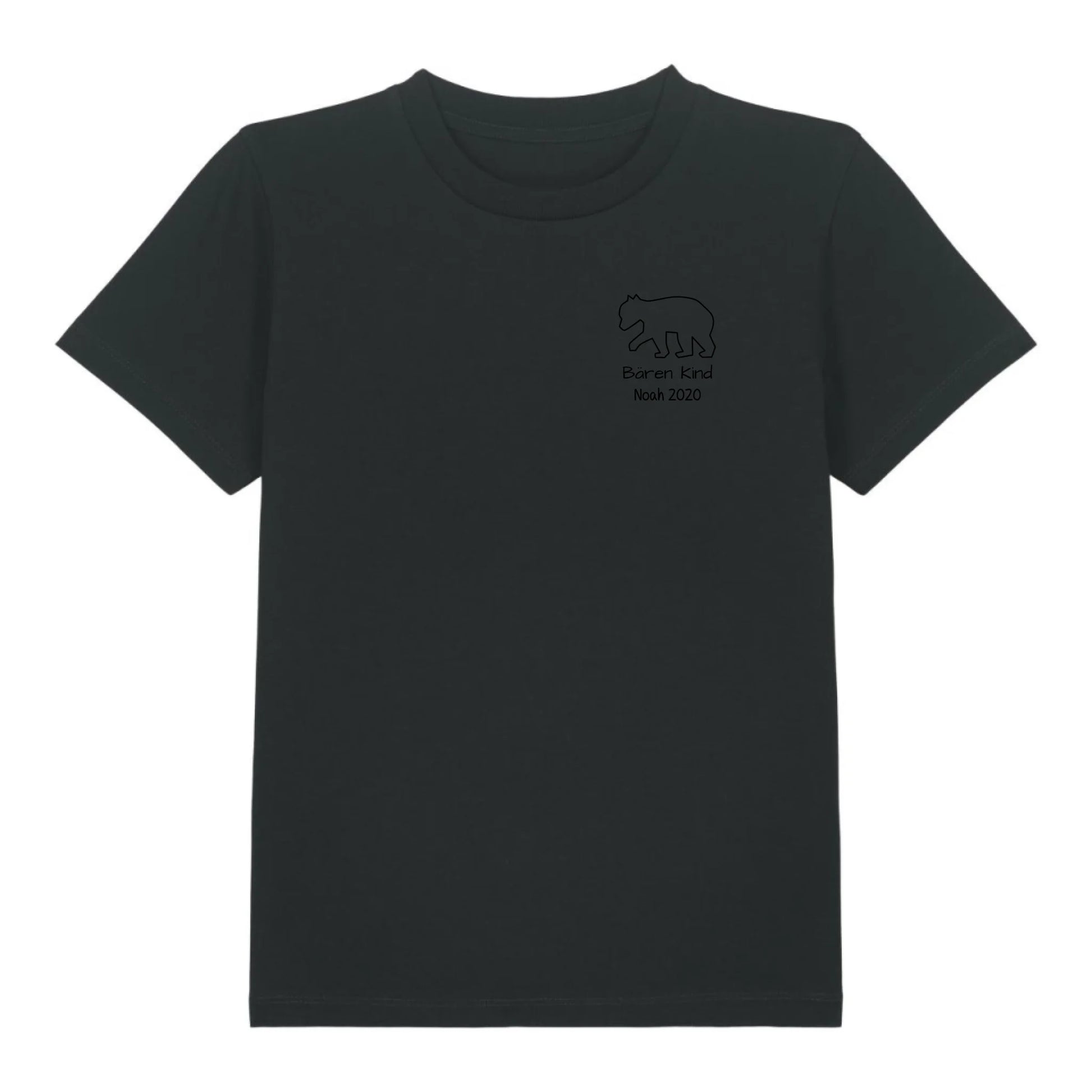 Bären Kind klein - Bio Kinder Shirt *personalisierbar* Mini Creator Shirt 2.0 ST ST Black