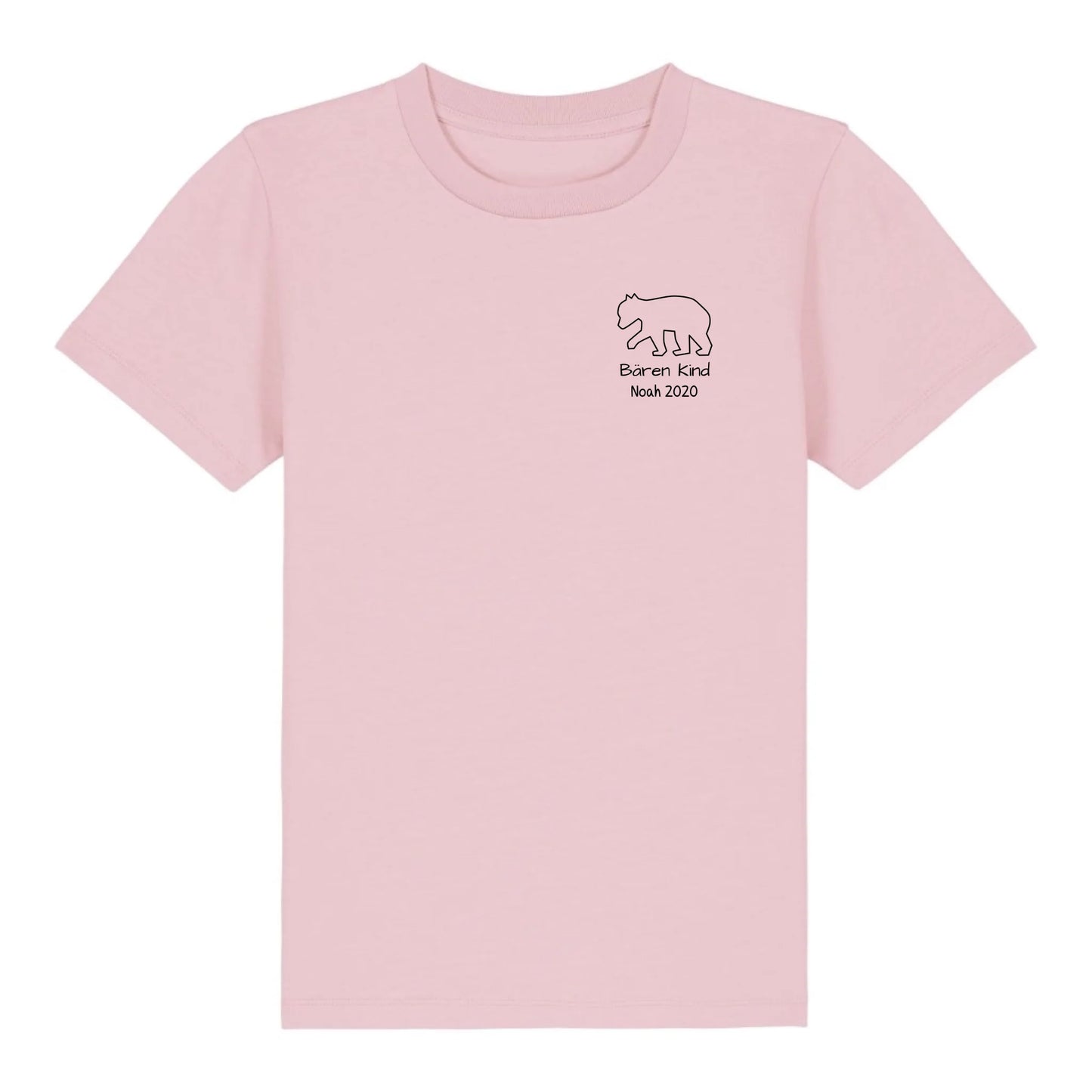 Bären Kind klein - Bio Kinder Shirt *personalisierbar* Mini Creator Shirt 2.0 ST ST Cotton-Pink